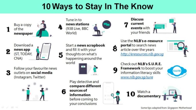 illustration for 10 ways to stay in the know